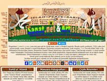 Tablet Screenshot of islamisanat.net